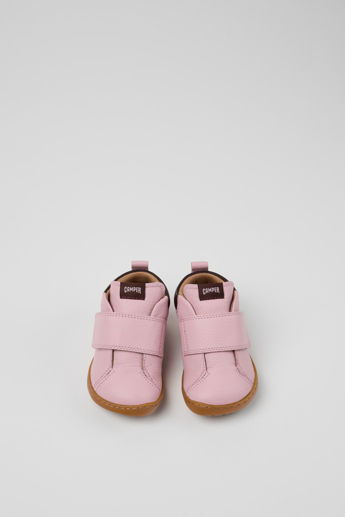 Peu Botines de piel multicolor para niños.