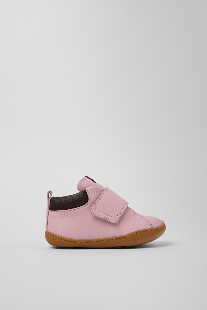 Peu Botines de piel multicolor para niños.