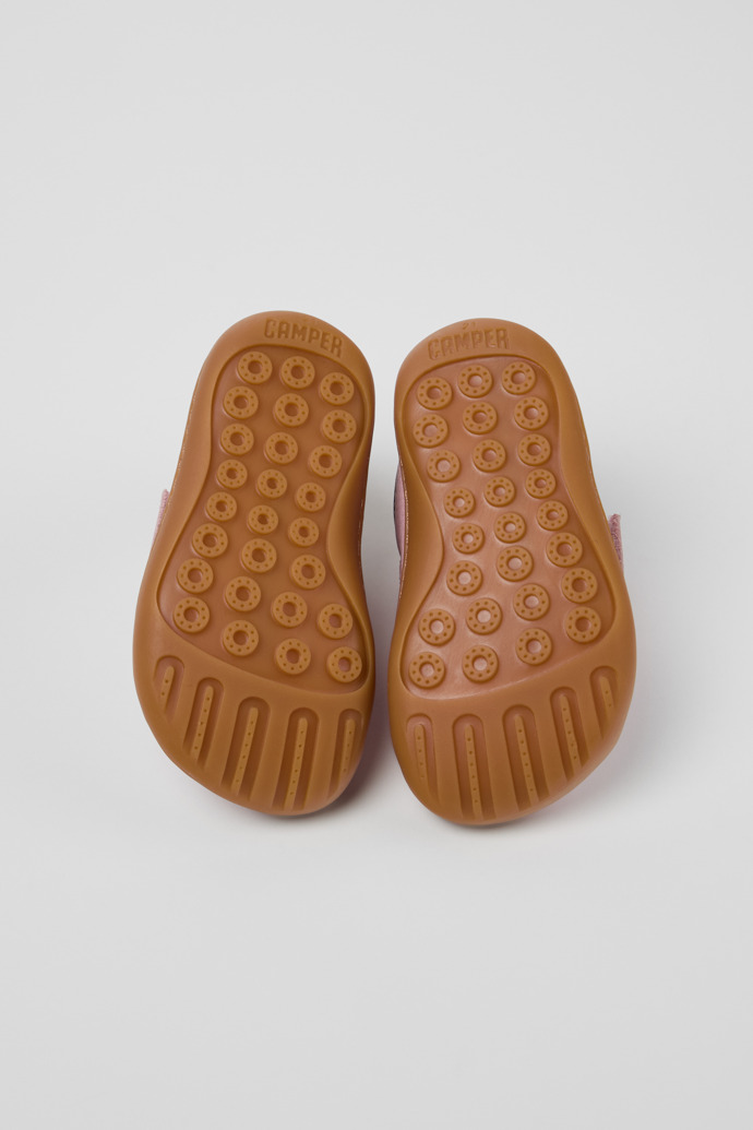 Peu Botines de piel multicolor para niños.