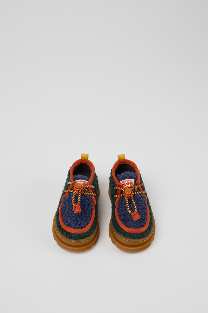 Bobo Choses x Camper Botines multicolor de tejido y piel para niños.
