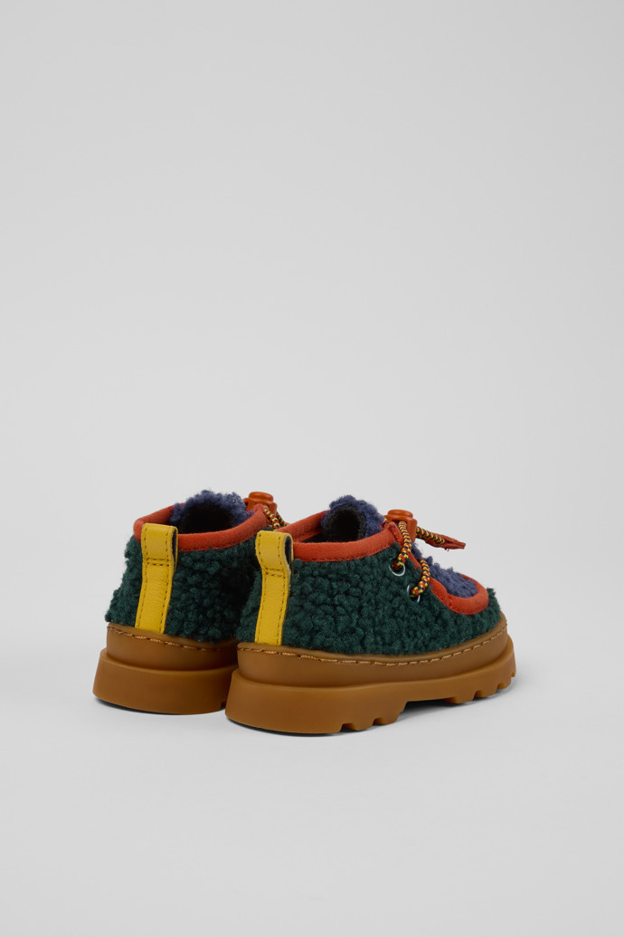 Bobo Choses x Camper Botines multicolor de tejido y piel para niños.