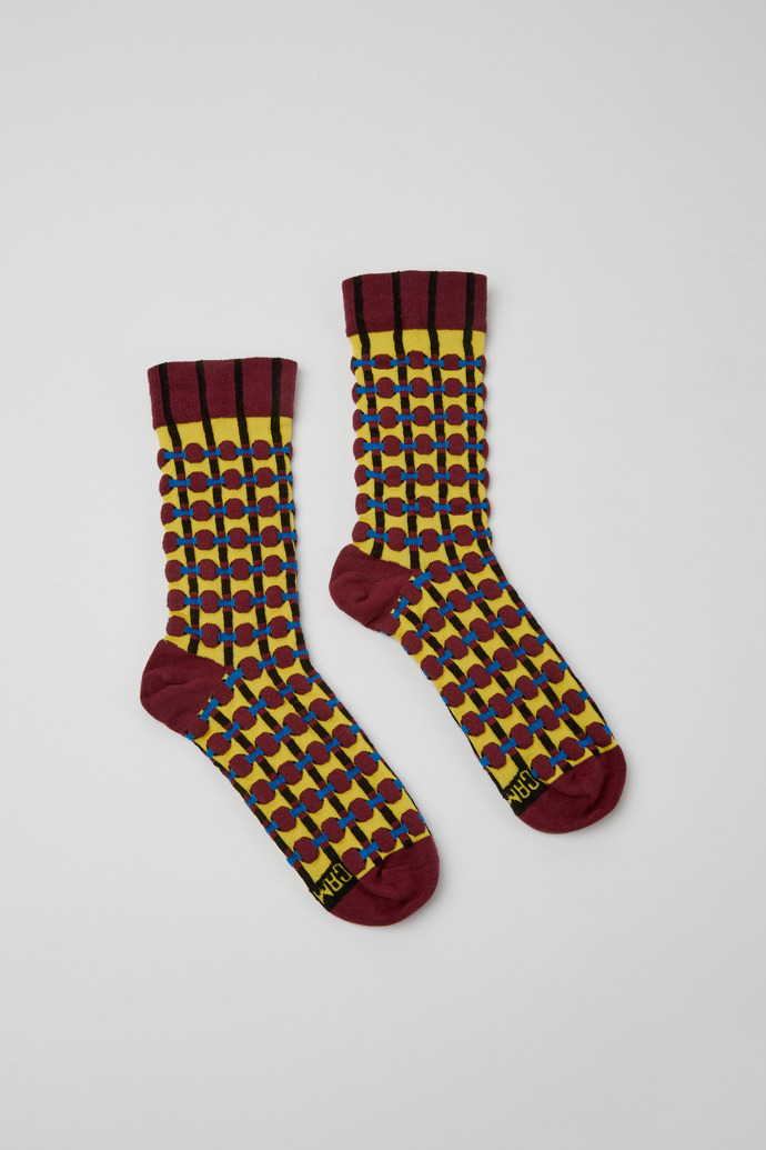 Side view of Ado Socks Multicolored socks