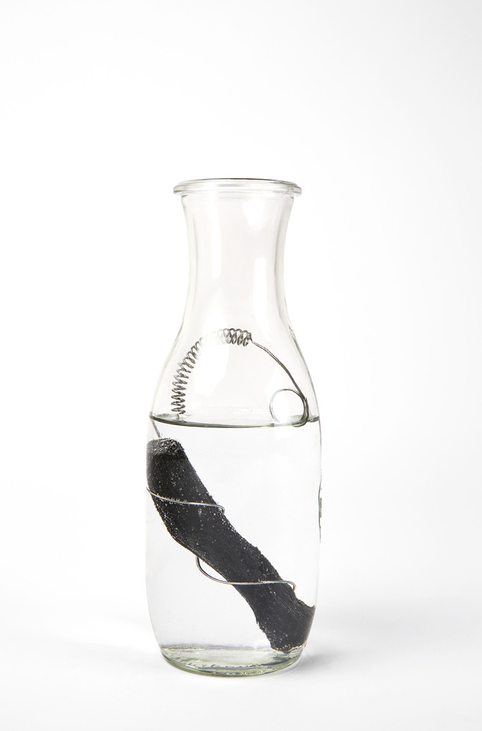 Filtro acqua in carbone con spirale