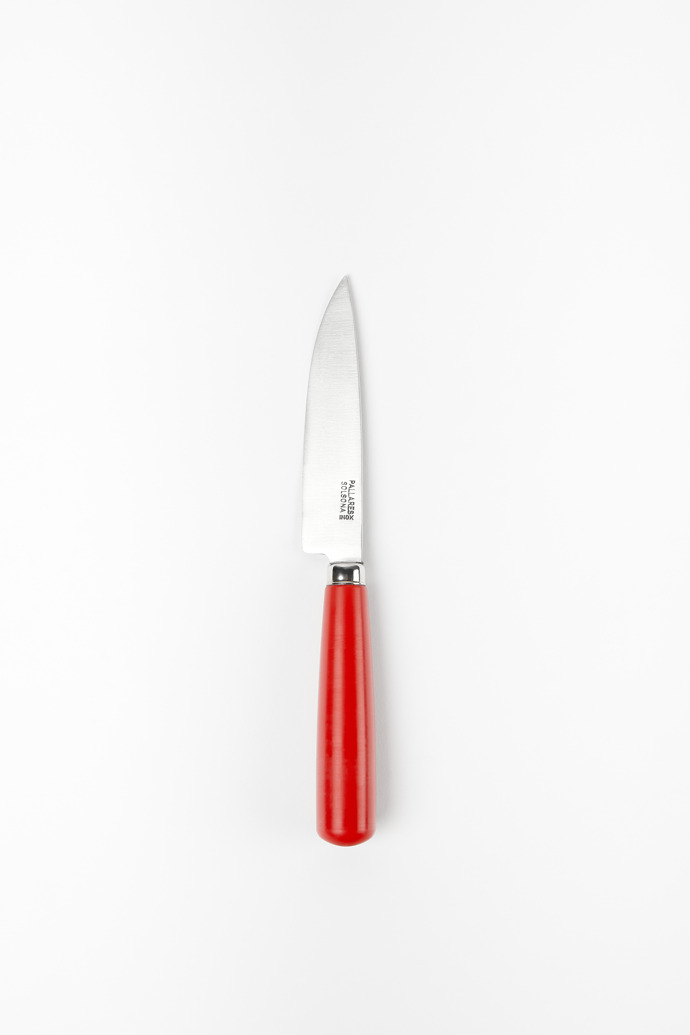 Side view of Catalan Knife Red Camper Knife