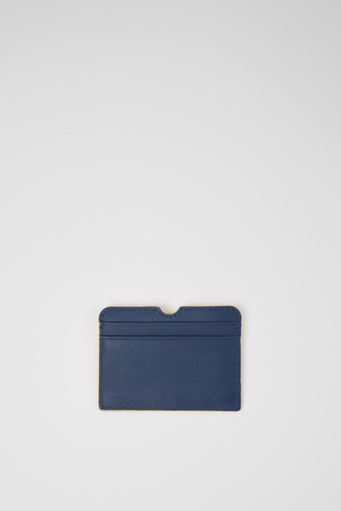Back view of Mosa 100% leather cardholder