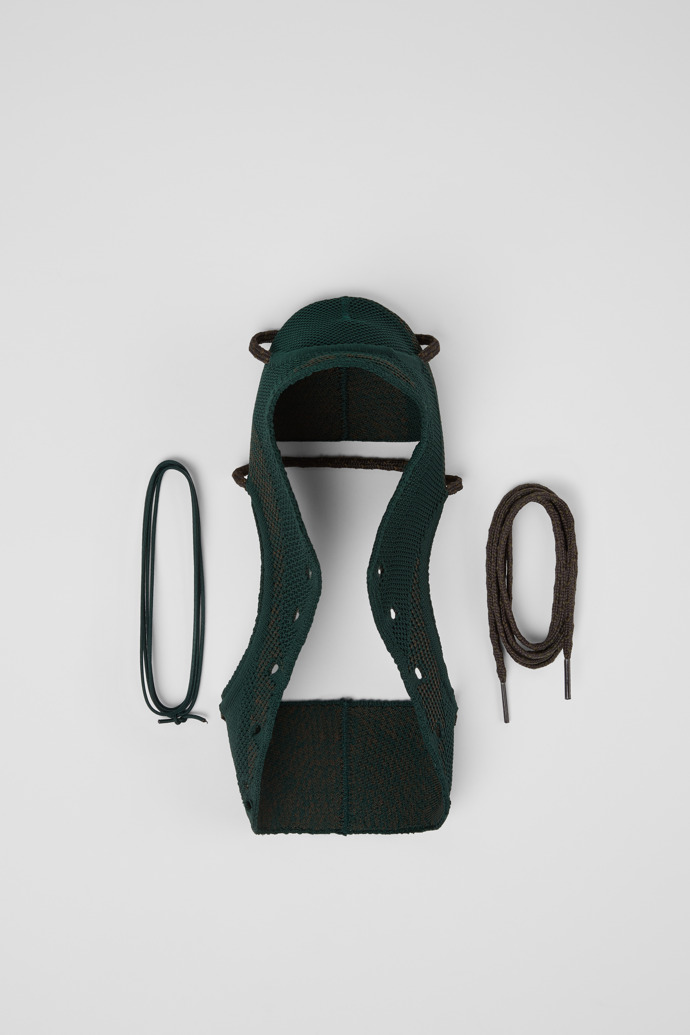 ROKU Shoe Uppers Empeines verdes (x2) para el pie derecho e izquierdo.