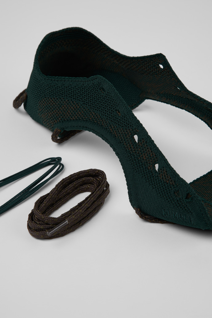 ROKU Shoe Uppers Empeines verdes (x2) para el pie derecho e izquierdo.
