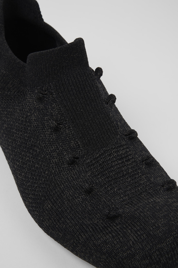 Close-up view of ROKU Inner Socks Black inner socks (x2) for your right and left shoes.