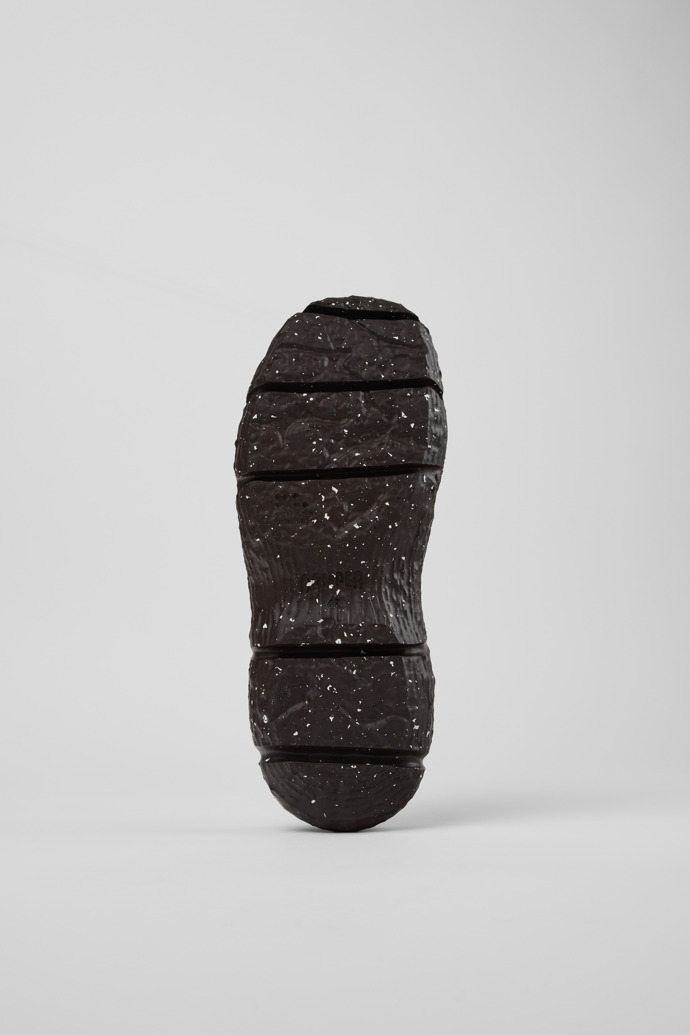 Overhead view of ROKU Outsoles Brown outsoles (x2) for your right and left shoes.