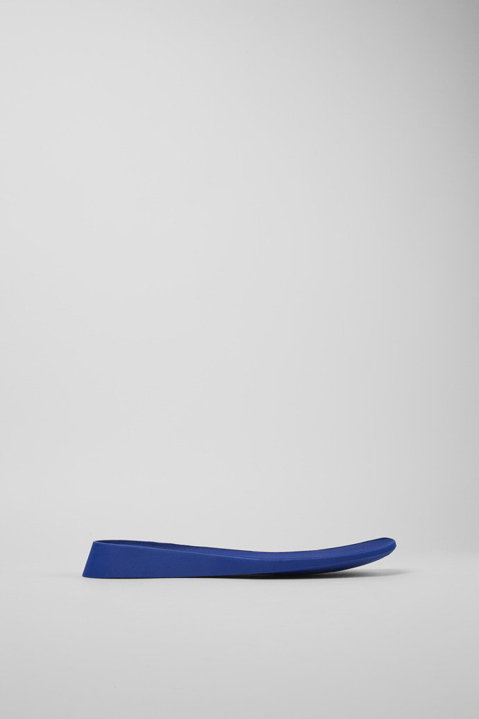 Side view of ROKU Footbeds Blue footbeds (x2) for your right and left shoes.