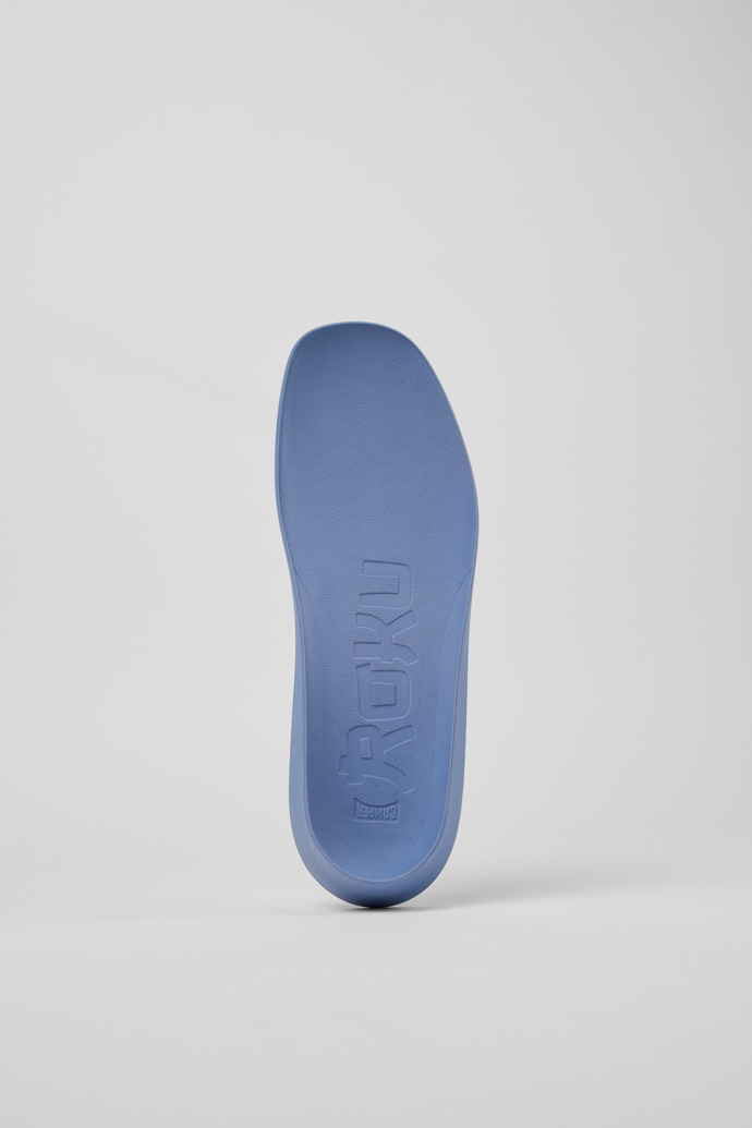 ROKU Footbeds 2 semelles intérieures bleues, pieds droit et gauche.