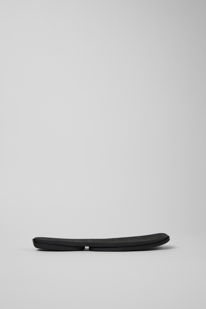 Side view of Right Niko Outsole Black outsoles (x2) for your right and left shoes.