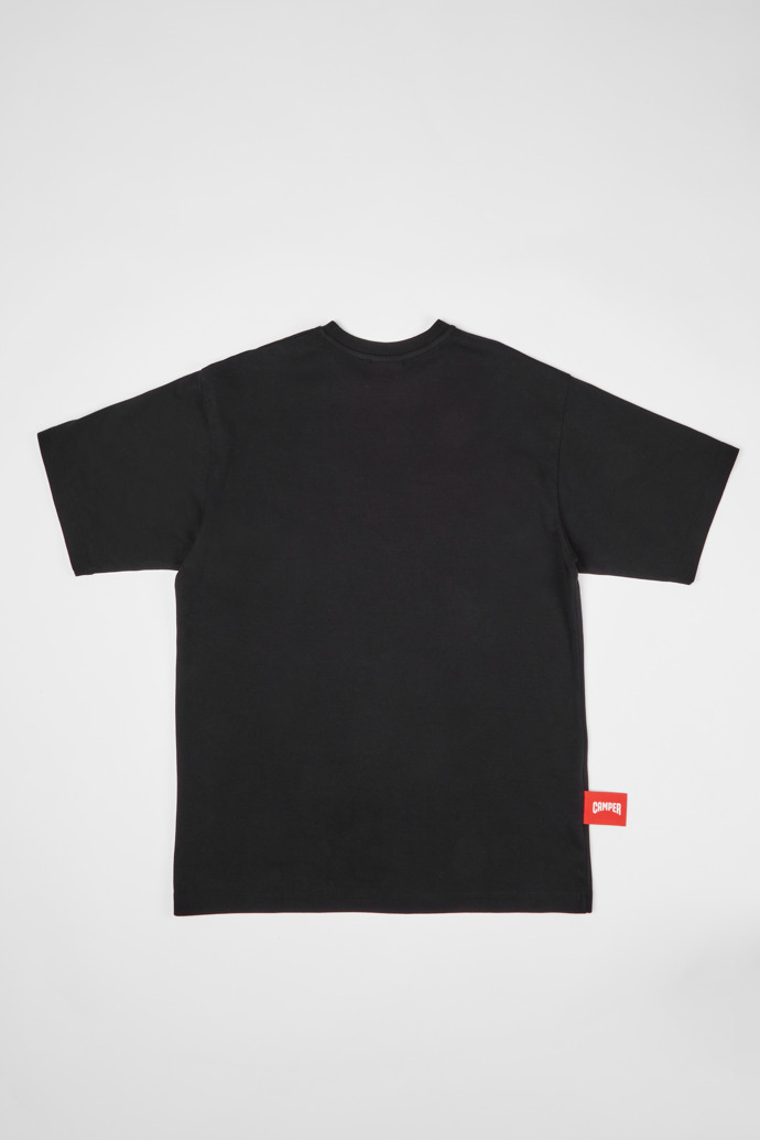 T-Shirt T-shirt noir avec logo Camper