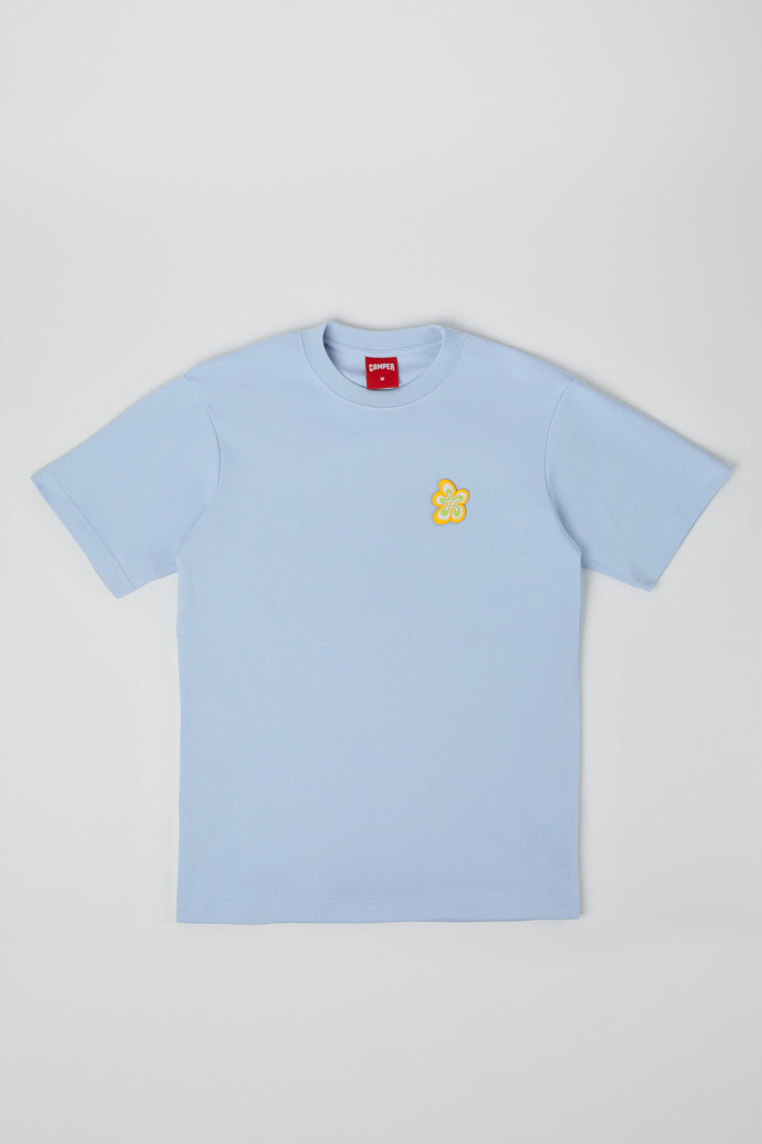 Organic Baby Blue Oversized T-Shirt