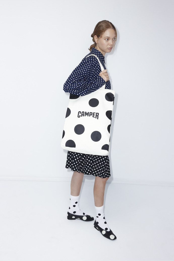 Polka Dots Tote Bolsa de lunares