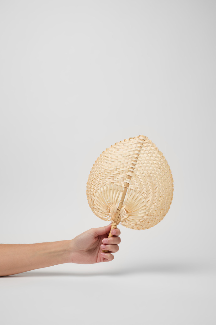 Esparto fan Handmade fan