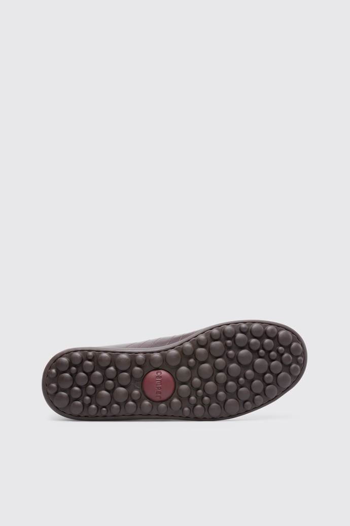 The sole of Pelotas Dark brown shoe for men