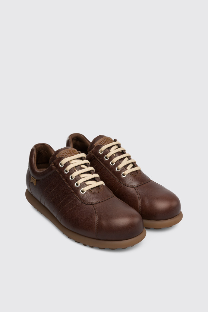 Front view of Pelotas Brown shoe for men
