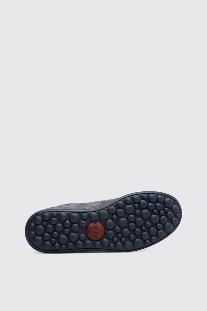 The sole of Pelotas Gray blue shoe for men