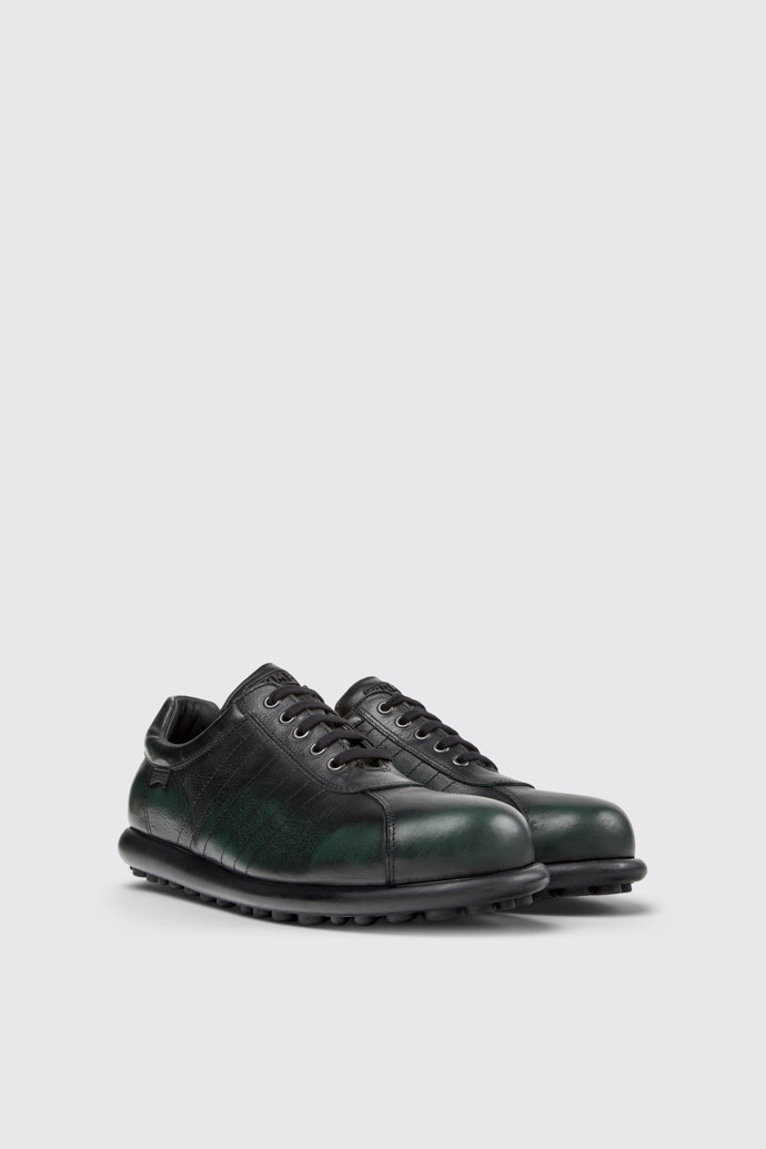 Front view of Pelotas Multicolor Leather Shoes for Men.