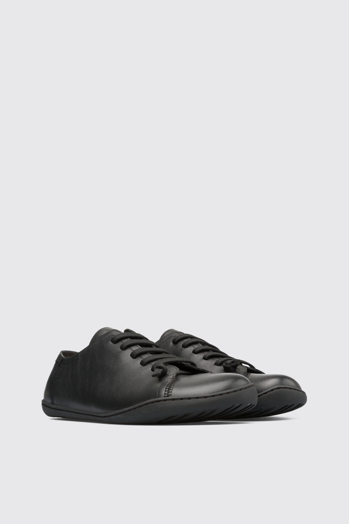 Front view of Peu Black Casual Shoes for Men