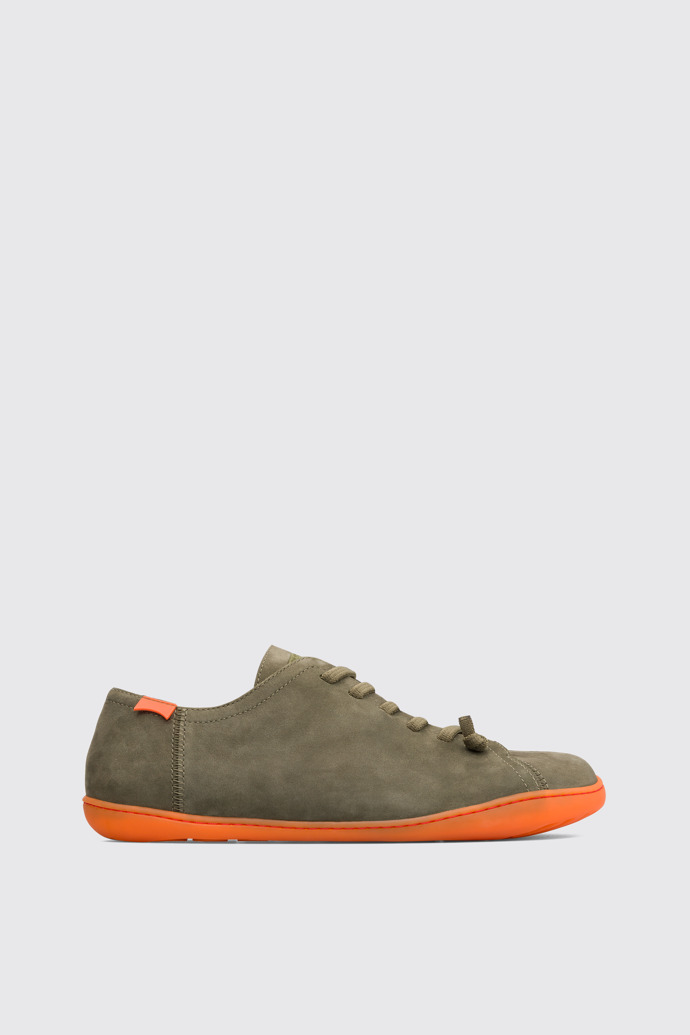 Side view of Peu Green Casual Shoes for Men