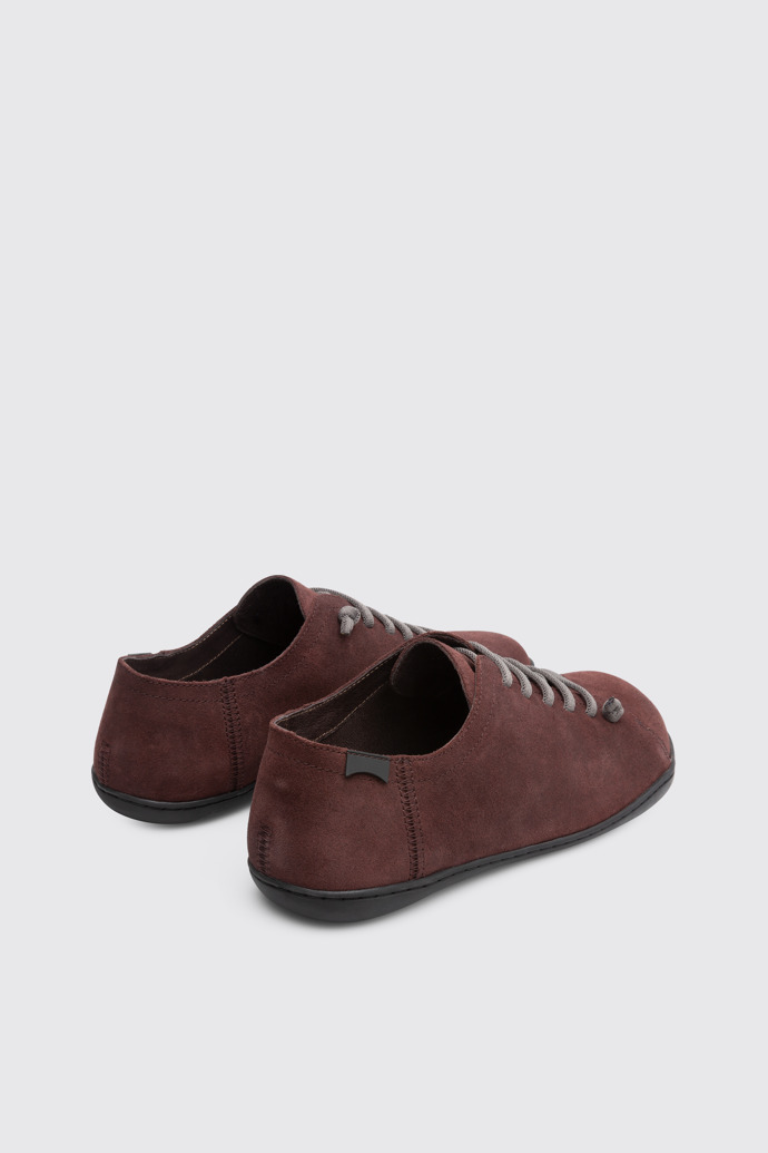 Back view of Peu Burgundy Casual Shoes for Men