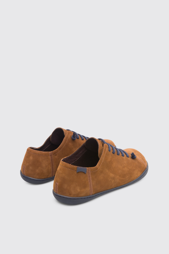 Back view of Peu Brown Casual Shoes for Men