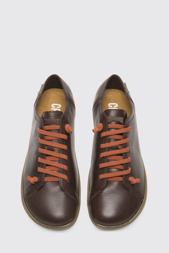 Overhead view of Peu Brown Casual Shoes for Men