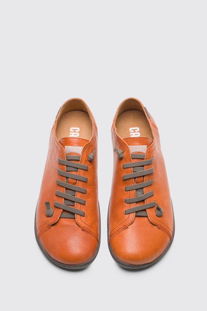 Overhead view of Peu Orange casual shoe for men