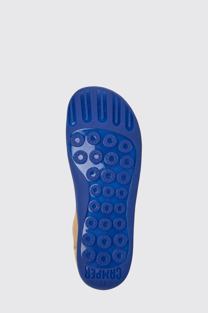 The sole of Peu Brown nubuck shoes for men