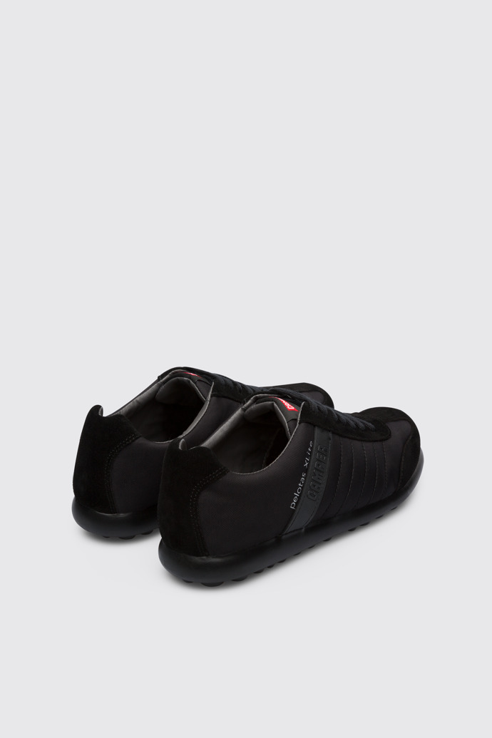 Back view of Pelotas XLite Black Sneakers for Men