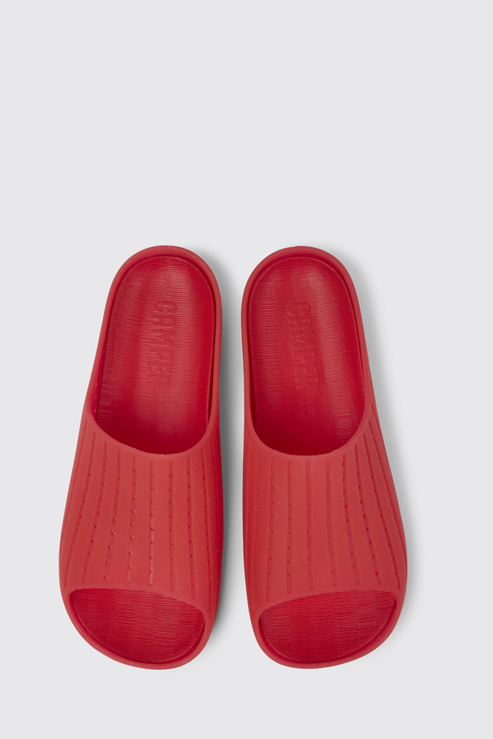 Wabi Sandales en monomatière rouge pour homme