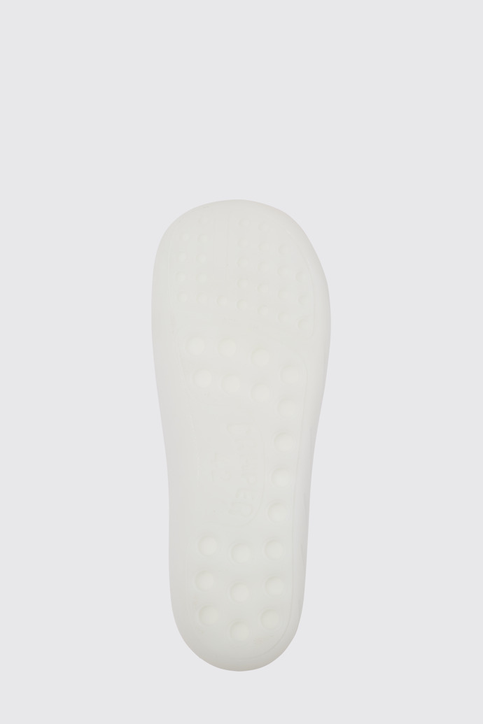 The sole of Wabi White monomaterial sandals for men