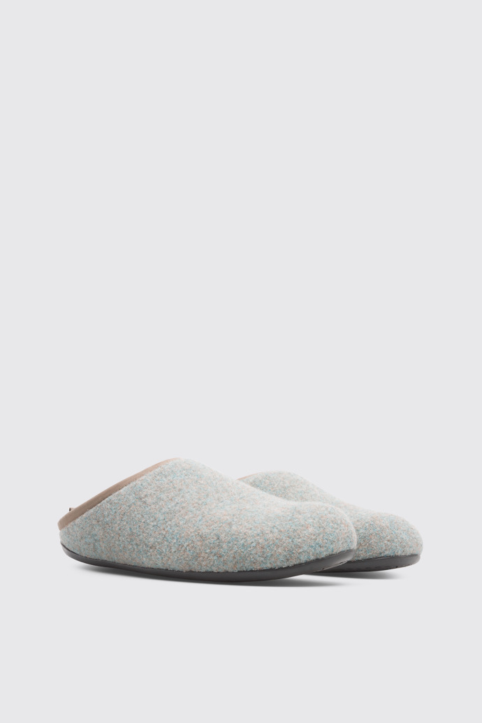 Front view of Wabi Multicolor Slippers for Men