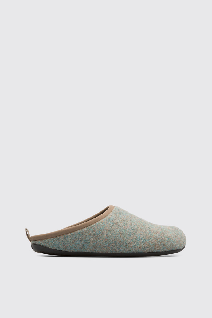 Side view of Wabi Multicolor Slippers for Men