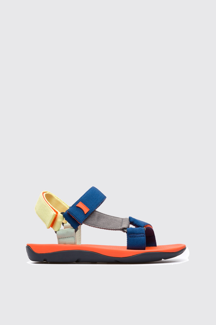 Side view of Match Multicolor Sandals for Men