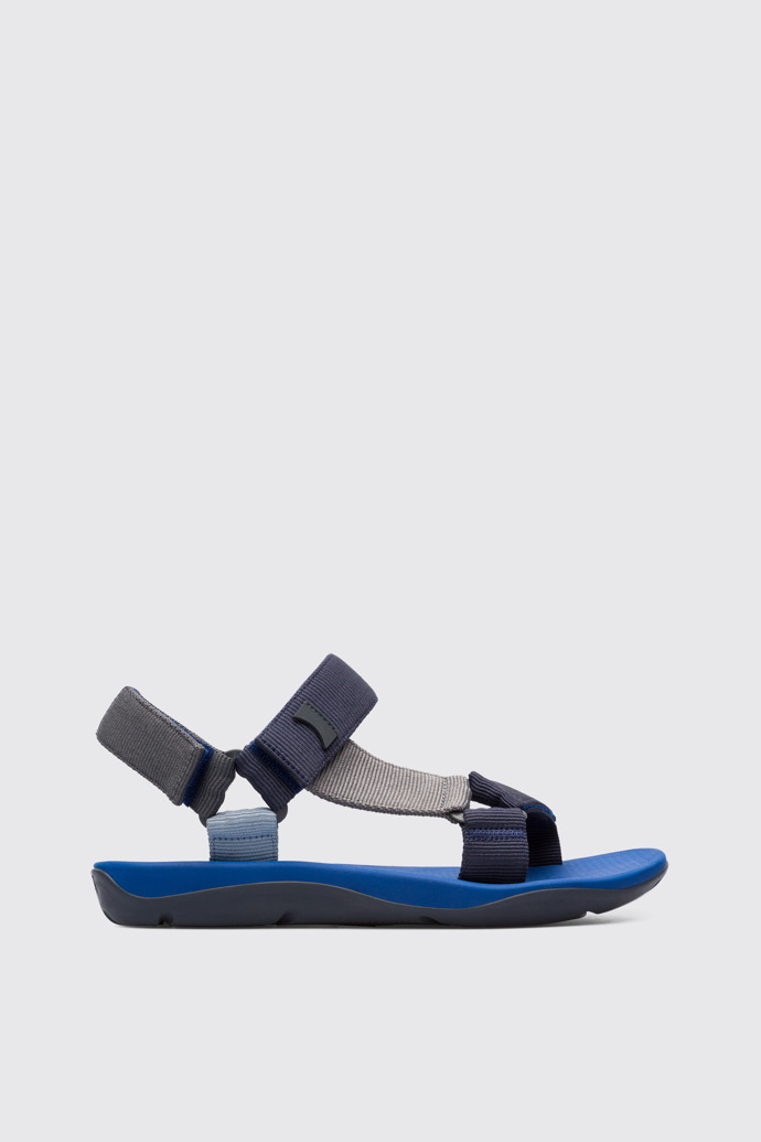 Side view of Match Multicolor Sandals for Men