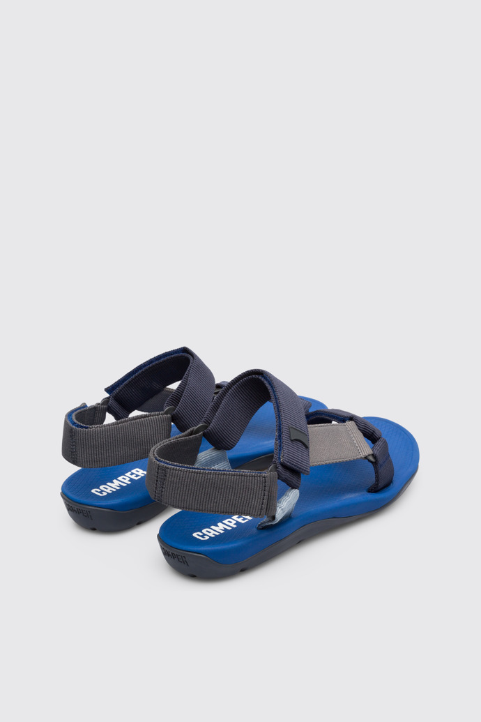 Back view of Match Multicolor Sandals for Men