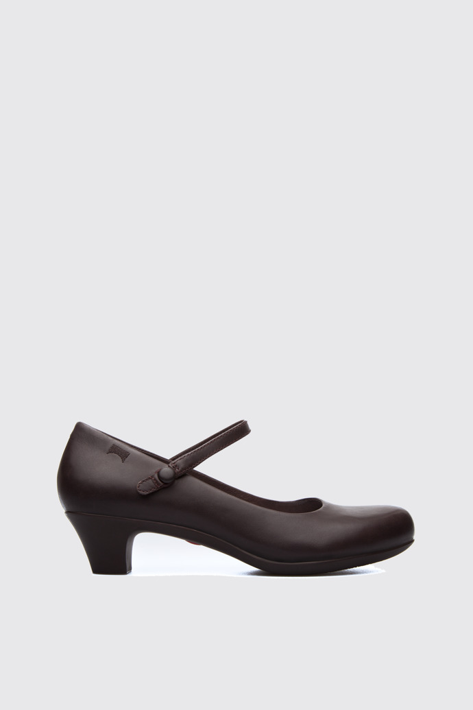 Side view of Helena Brown Formal Shoes for Women