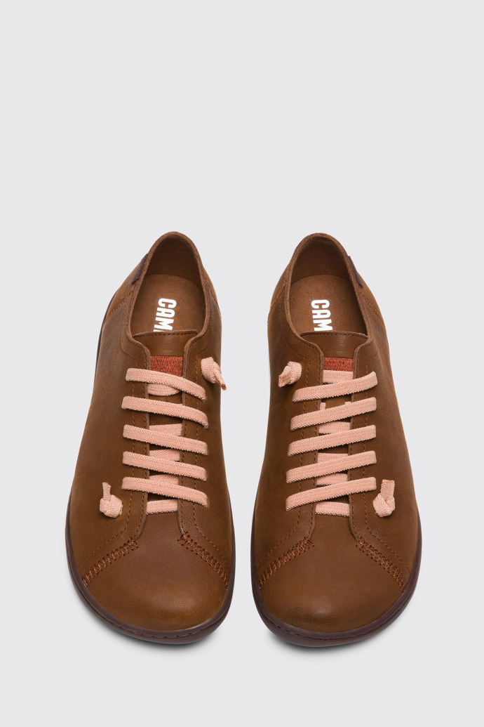 Overhead view of Peu Brown Casual Shoes for Women