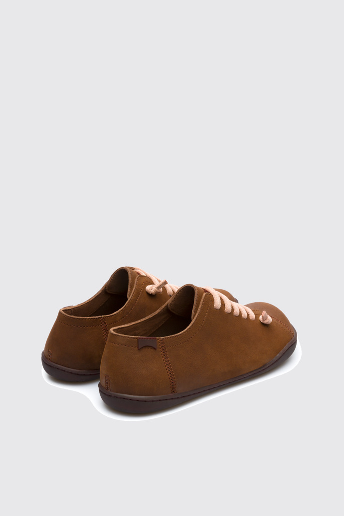 Back view of Peu Brown Casual Shoes for Women