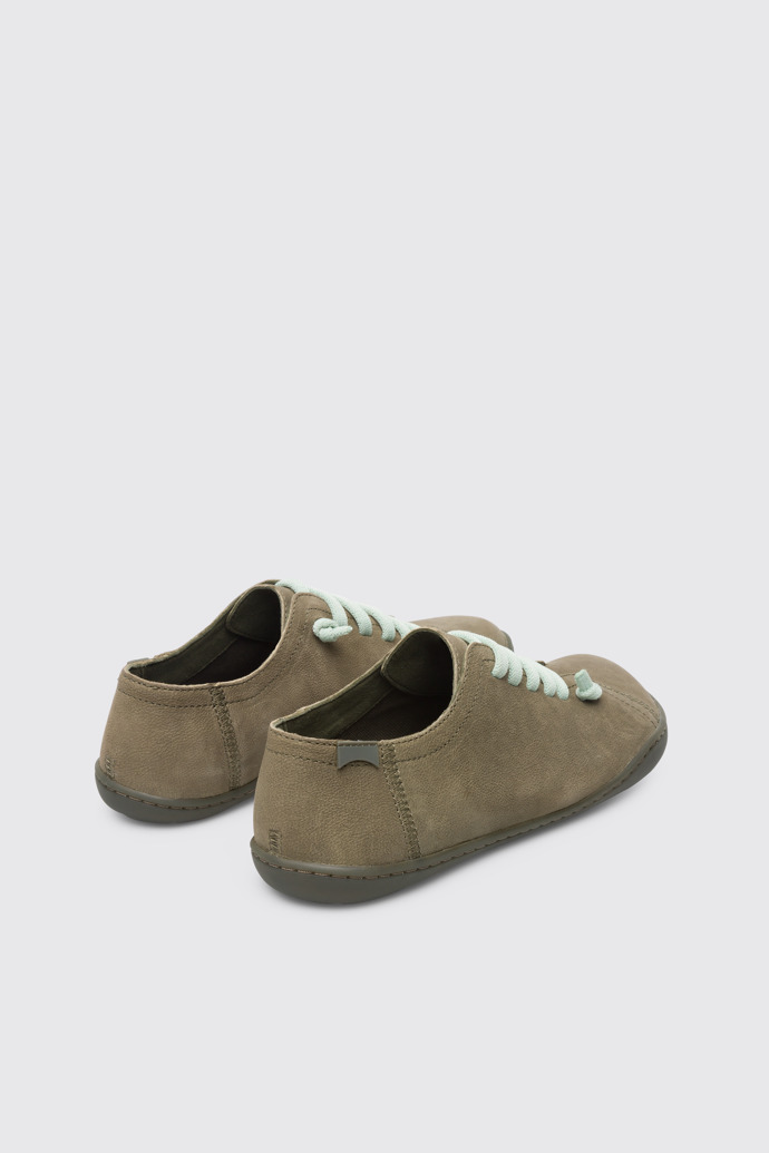 Back view of Peu Green Casual Shoes for Women
