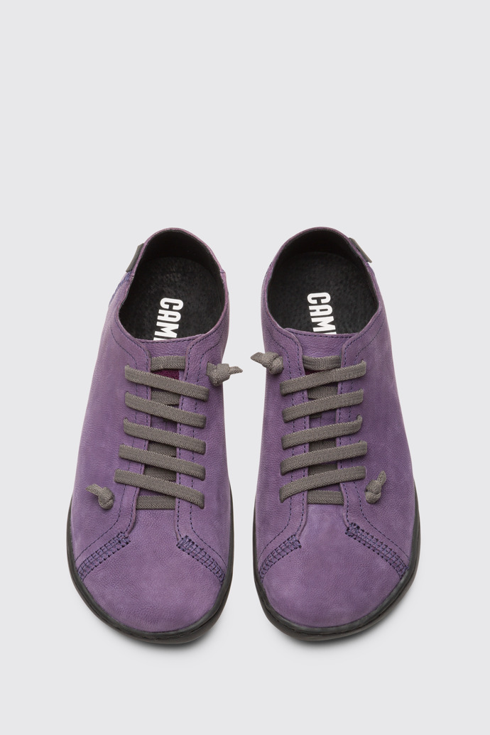 Overhead view of Peu Purple Casual Shoes for Women