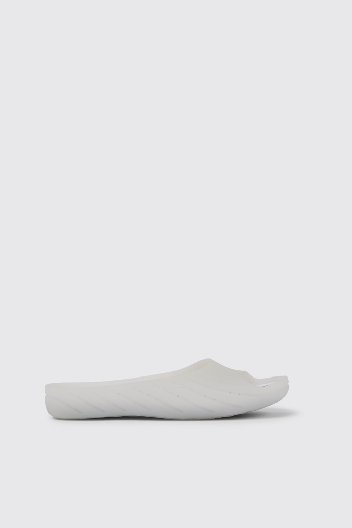 Wabi Witte monomateriaal damesslippers