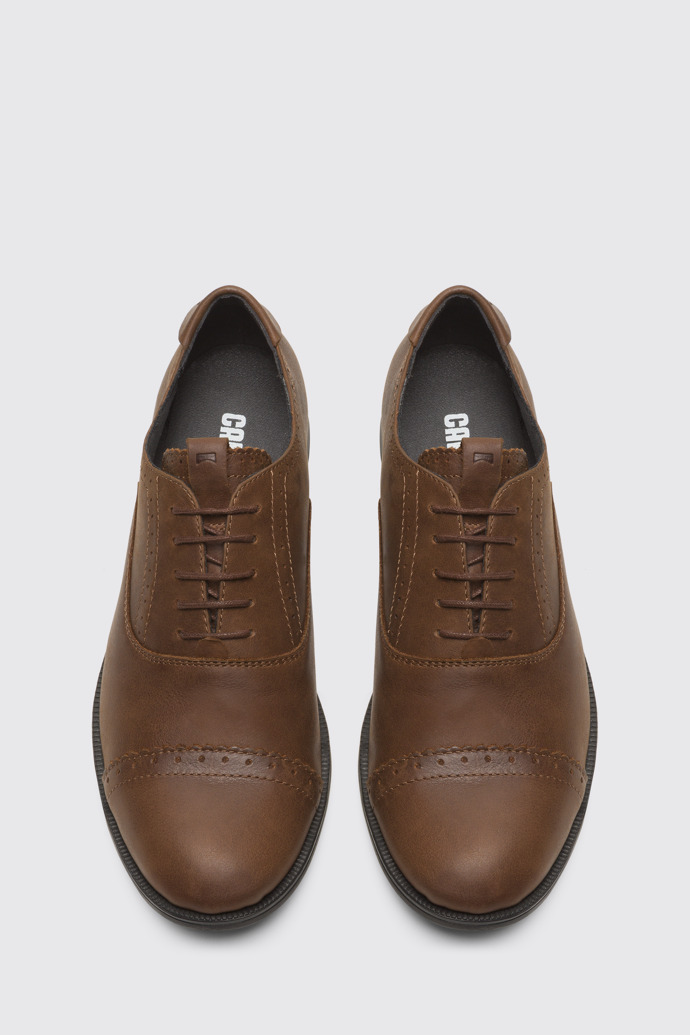 Overhead view of Mil Brown Formal Shoes for Women