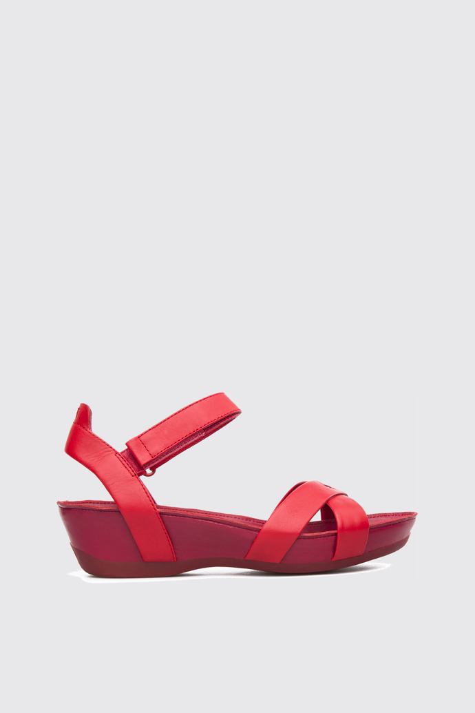 MICRO Red Sandals for Women - Spring/Summer collection - Camper USA