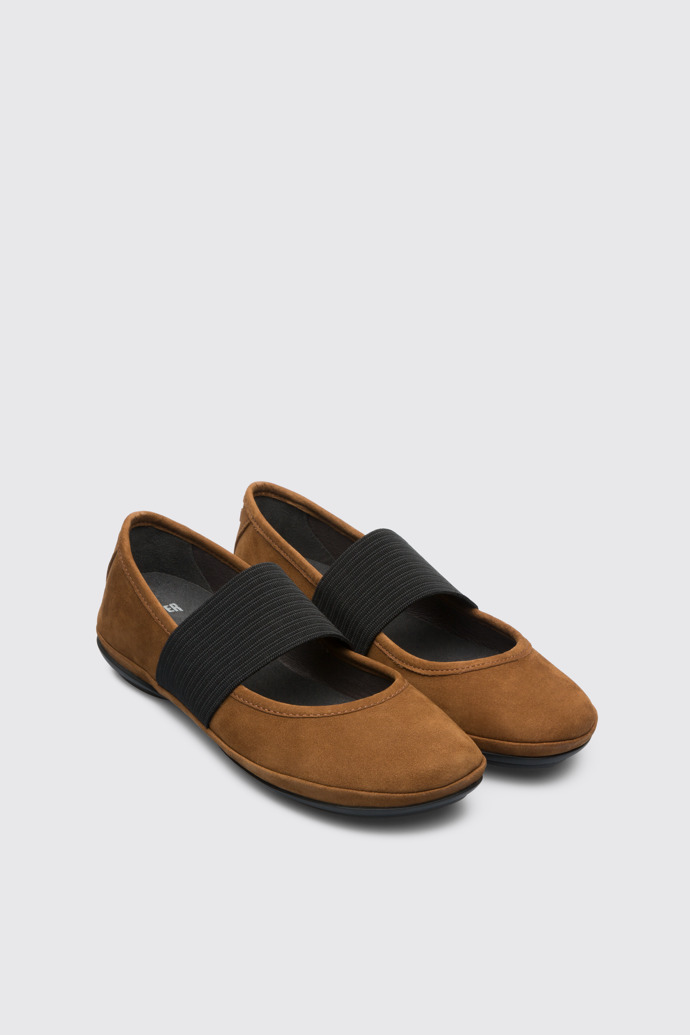Front view of Right Brown Casual Shoes for Women