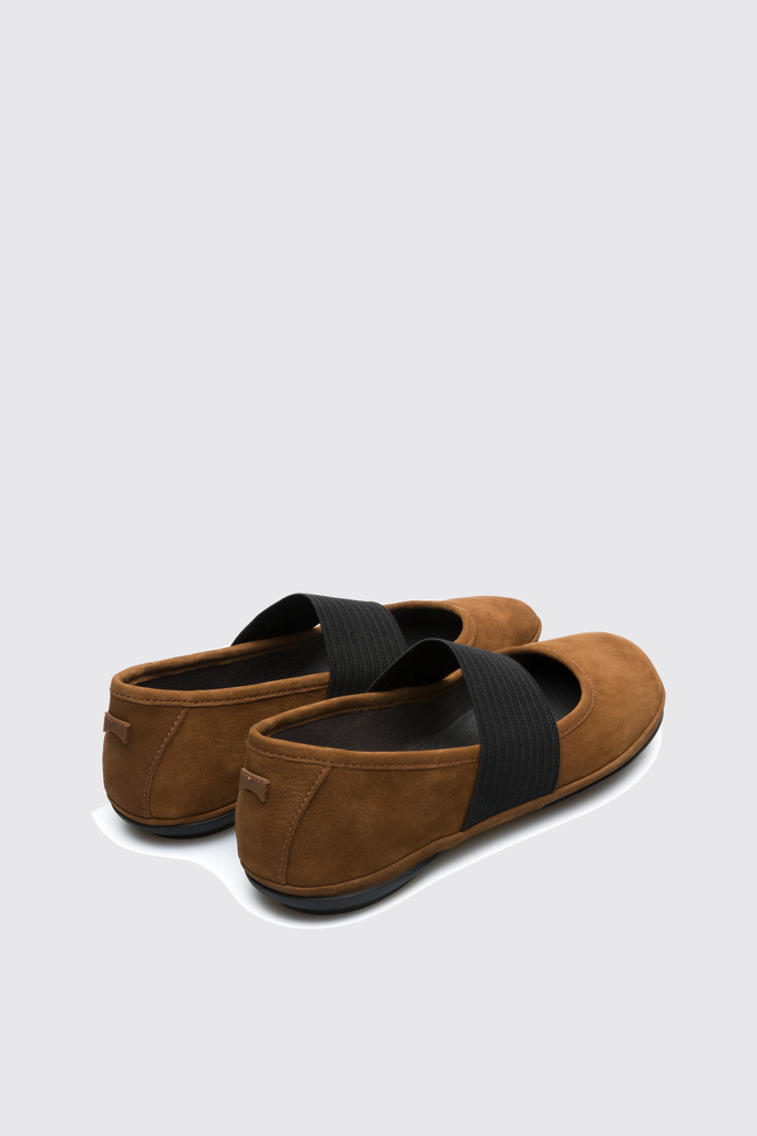 Back view of Right Brown Casual Shoes for Women