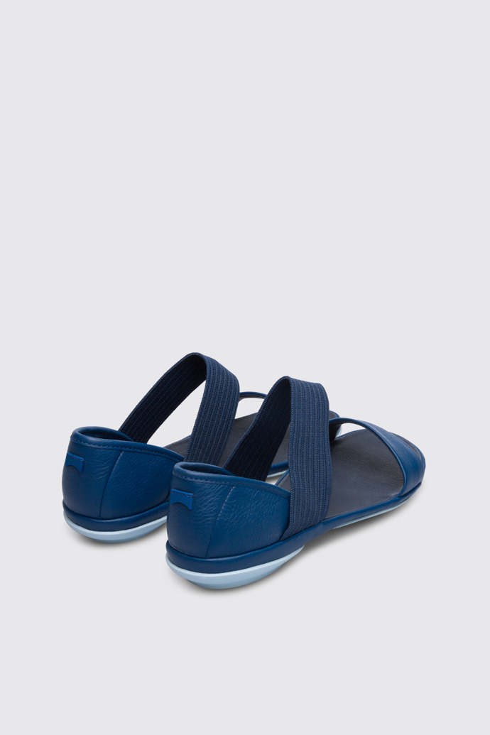 Back view of Right Blue sandal for women